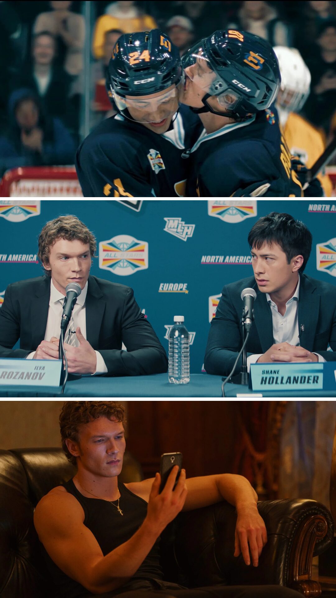 Heated Rivalry évoque l’absence de joueurs publiquement out dans le hockey ou le sport pro